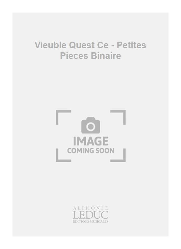 Vieuble Quest Ce - Petites Pièces Binaire | Caisse claire