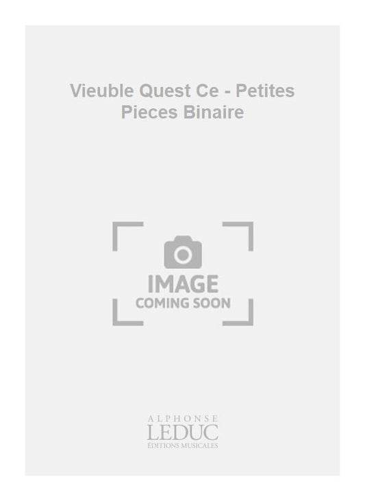 Vieuble Quest Ce - Petites Pièces Binaire | Caisse claire