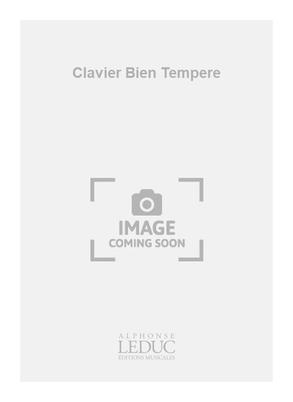 Clavier Bien Tempéré | Johann Sebastian Bach | Piano | Livre | NT04460Z
