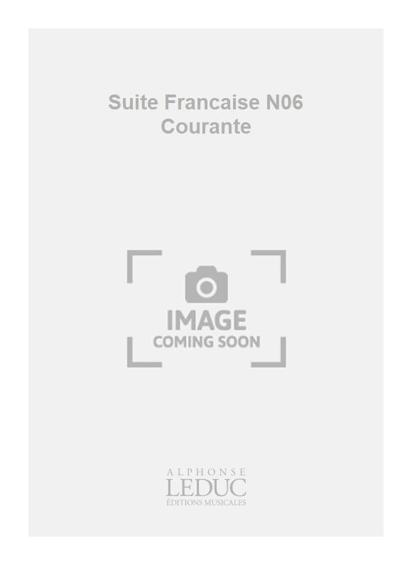 Suite Française N06 Courante | Johann Sebastian Bach | Piano