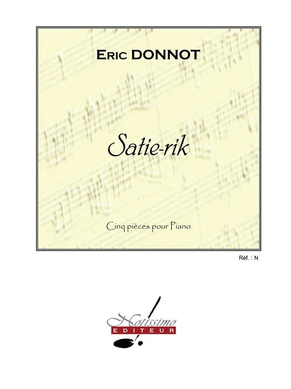 Donnot Satie Rik Piano | eric Donnot