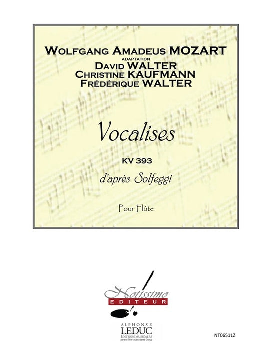 Vocalises D'Apres Solfeggi | Wolfgang Amadeus Mozart | Flûte