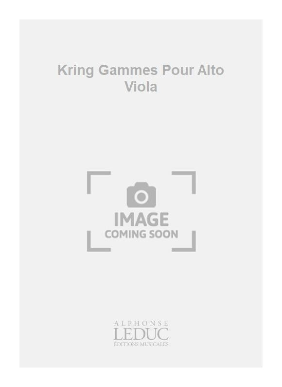Kring Gammes Pour Alto Viola | Henrik Kring