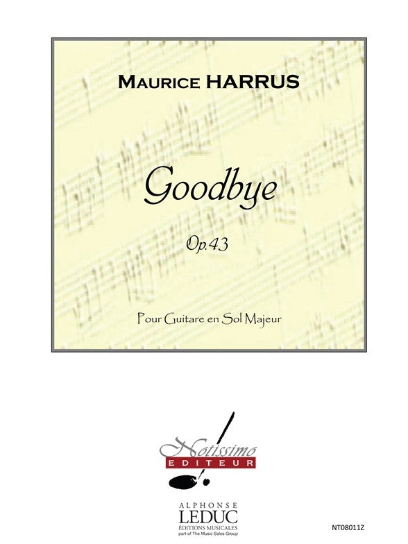 Goodbye | Harrus | Guitare