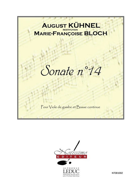 Sonate N014 | Kuhnel | Alto