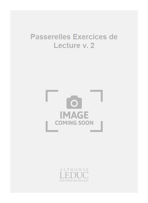 Passerelles Exercices de Lecture v. 2 | Yves Verne