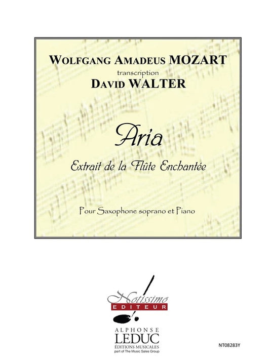 Aria -Flute Enchantée | Wolfgang Amadeus Mozart | Saxophone