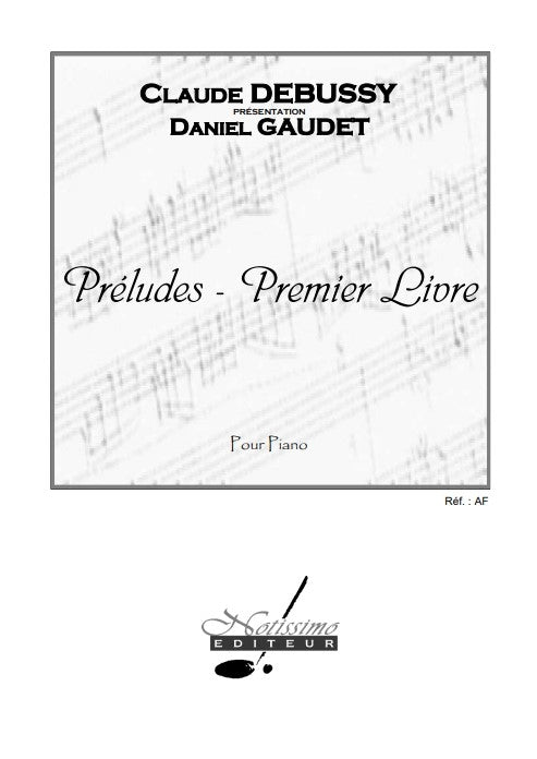 Préludes - Premier Livre | Claude Debussy | Piano | Livre | NT09010Z