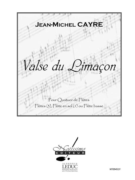 Valse Du Limacon | Cayre | Quatuor de flûtes
