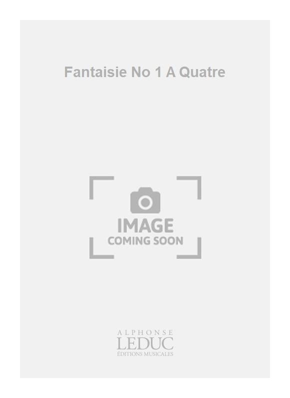 Fantaisie No 1 A Quatre | Etienne Moulinié | Voix