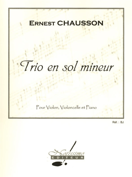 Trio En Sol Mineur | Ernest Chausson | Violon