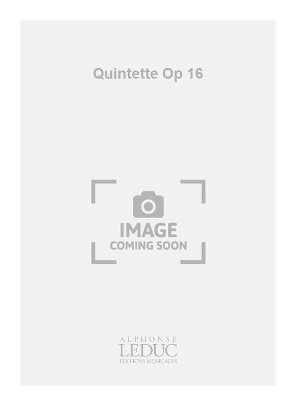 Quintette Op 16 | Ludwig van Beethoven | Hautbois