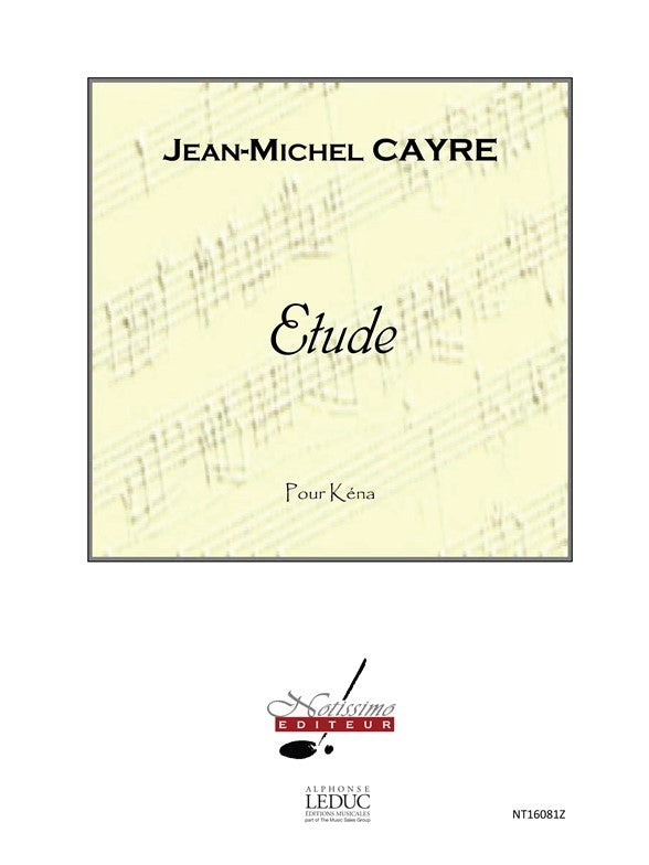 Cayre Étude Kena | Jean-Michel Cayre | Percussions