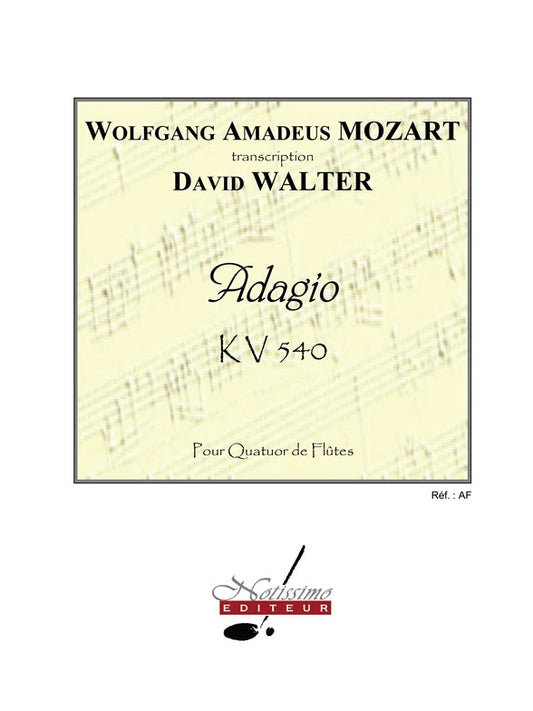 Adagio | Wolfgang Amadeus Mozart | Quatuor de flûtes
