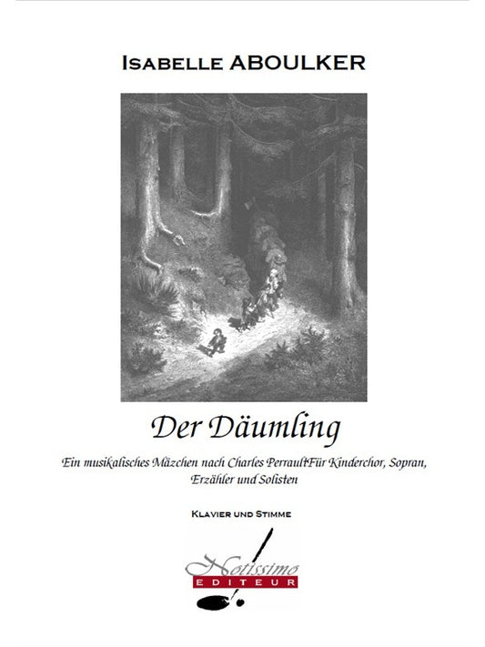 Daumling Childrens Choir & Piano German de Isabelle Aboulker, Livre pour voix
