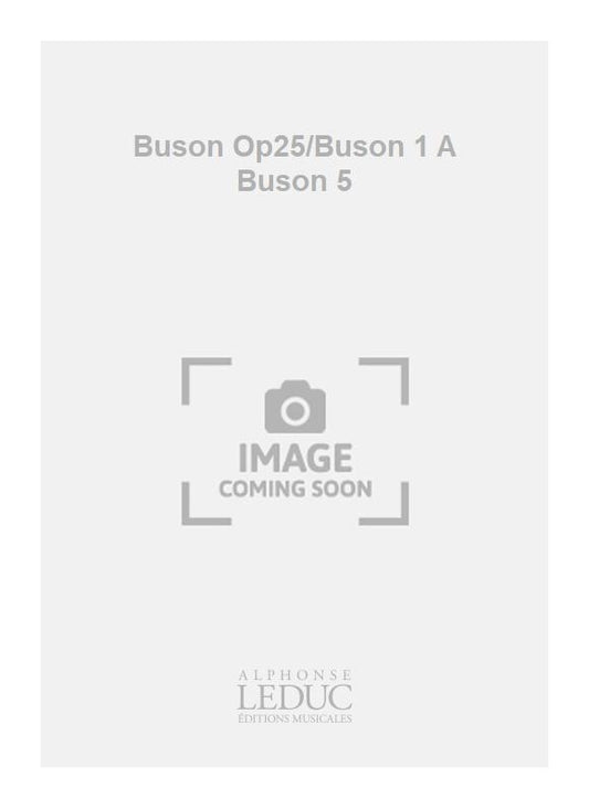 Buson Op25/Buson 1 A Buson 5 | Hiratsuka | Piano