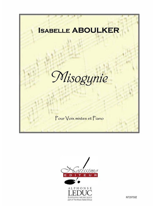 Misogynie | Isabelle Aboulker | Chœur