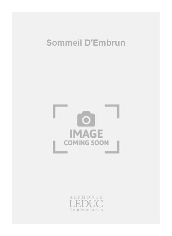 Sommeil D'Embrun | Christophe Maudot | Flûte