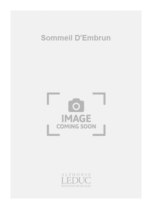 Sommeil D'Embrun | Christophe Maudot | Flûte