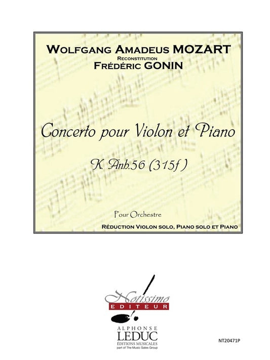 Concerto Pour Violon Piano Et | Wolfgang Amadeus Mozart