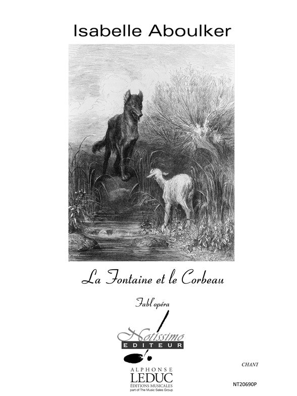 La Fontaine et le Corbeau pour chant | Isabelle Aboulker