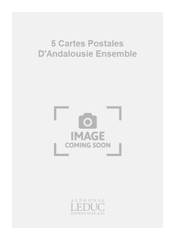 5 Cartes Postales D'Andalousie Ensemble | Jean-Marie Morel | Harpe