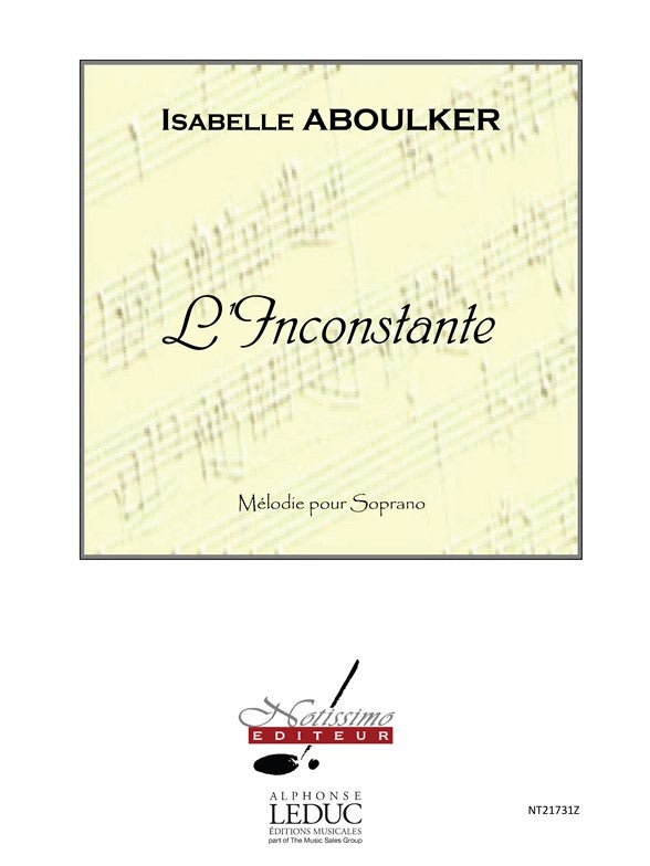 Inconstante | Isabelle Aboulker | Voix