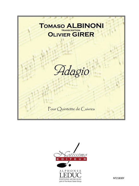 Adagio | Tomaso Albinoni | Quatuor de cuivres
