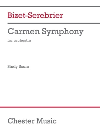 Carmen Symphony de Georges Bizet, Partition d'étude pour orchestre