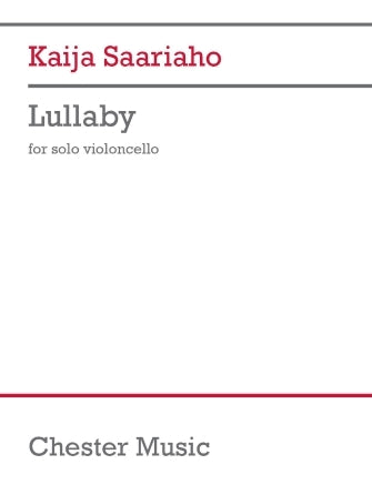 Lullaby de Kaija Saariaho, Livre pour violoncelle solo