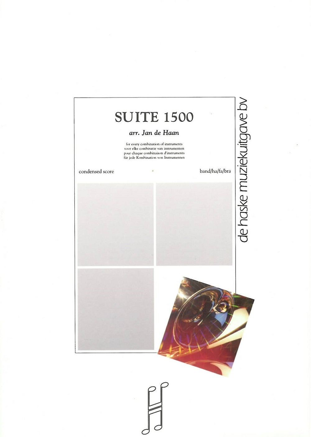 Suite 1500 | Bernhard Schmid | Orchestre d'harmonie | Partition + parties