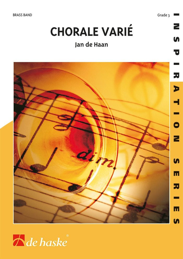 Chorale Varié | Jan de Haan | Orchestre d'harmonie | Partition + parties