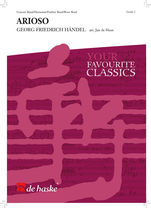 Arioso | Georg Friedrich Händel | Orchestre d'harmonie | Partition