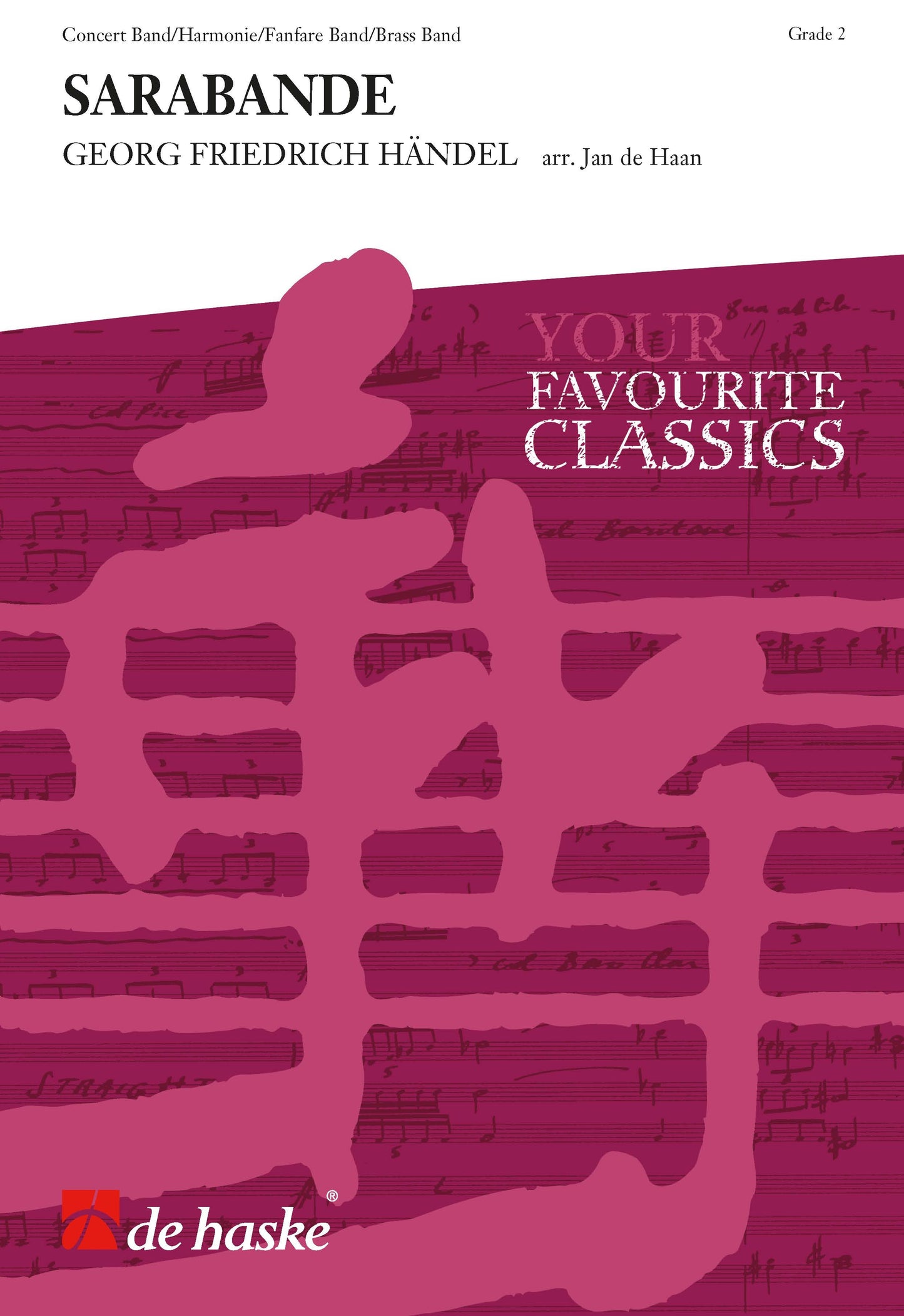 Sarabande | Georg Friedrich Händel | Orchestre d'harmonie | Partition | 860044 | 860044 | DHP 0860044-216