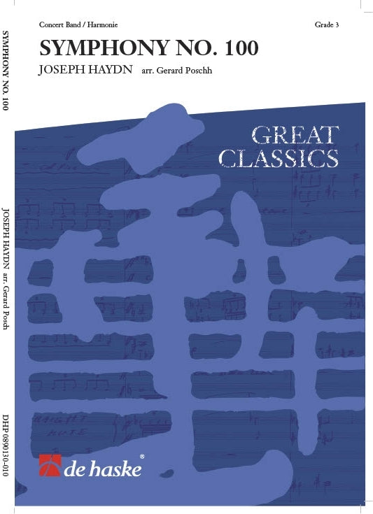 Symphonie No. 100 | Franz Joseph Haydn | Orchestre d'harmonie | Partition + parties