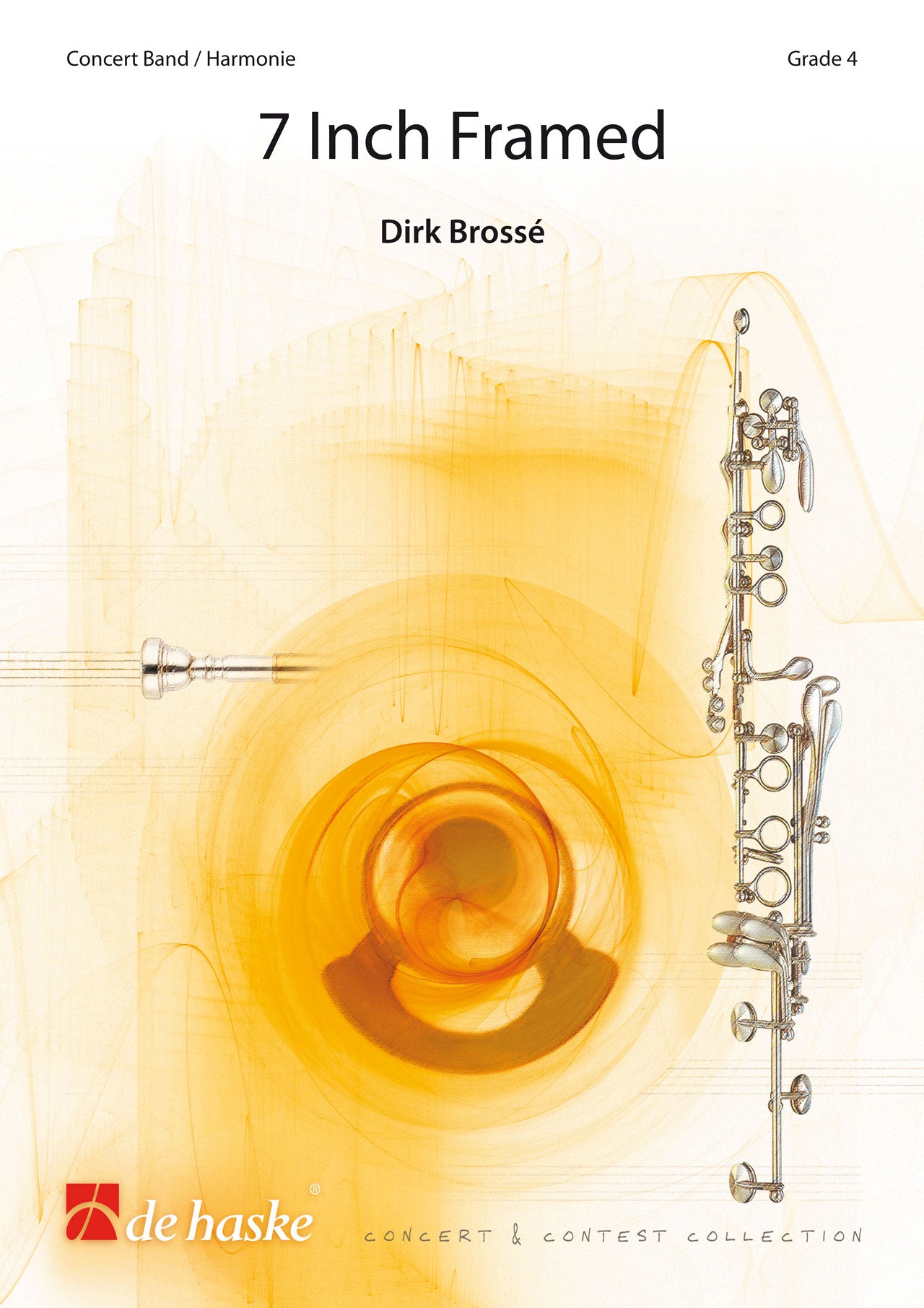 7 Pouces Encadrés | Dirk Brossé | Orchestre d'harmonie | Partition + parties