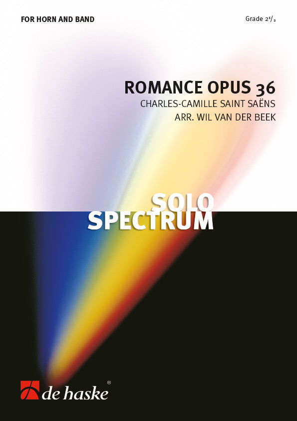 Romance, opus 36 | Camille Saint-Saëns | Orchestre d'harmonie | Partition + parties