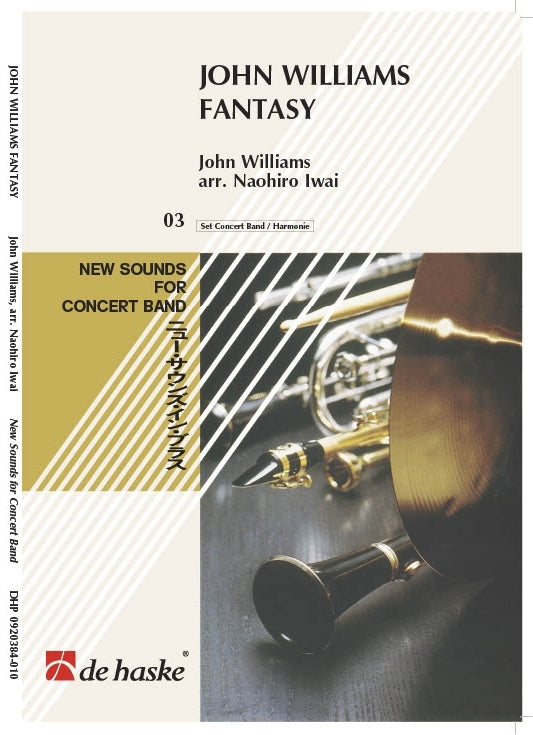John Williams Fantasy de John Williams, Partition + parties pour orchestre d'harmonie