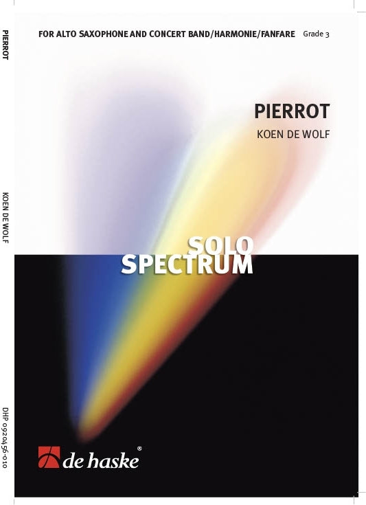 Pierrot | Koen de Wolf | Orchestre d'harmonie | Partition + parties