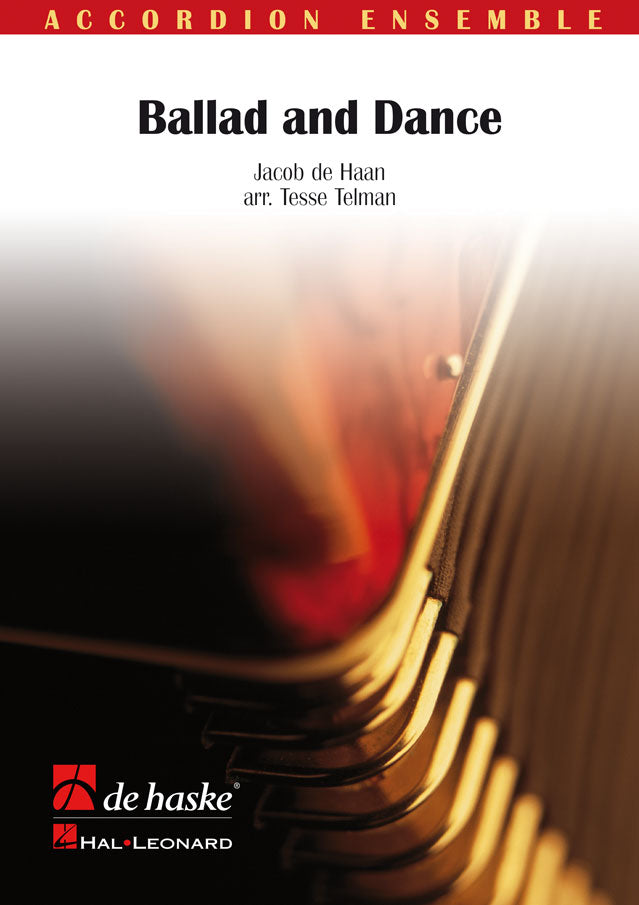 Ballade et Danse | Jacob de Haan | Orchestre d'accordéons | Partition