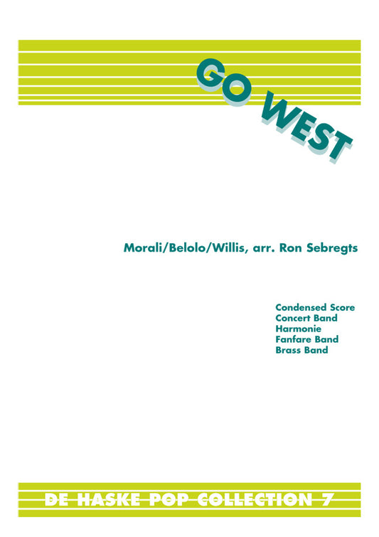 Go West, Partition + parties pour orchestre d'harmonie ou fanfare