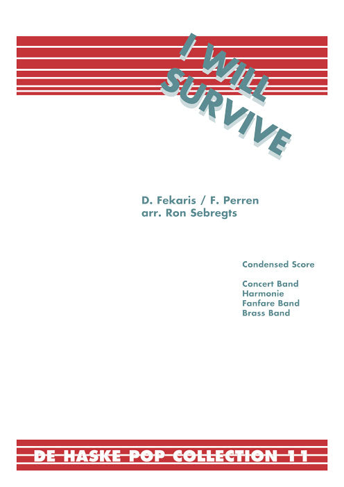 I Will Survive | D. Fekaris | Orchestre d'harmonie | Partition + parties