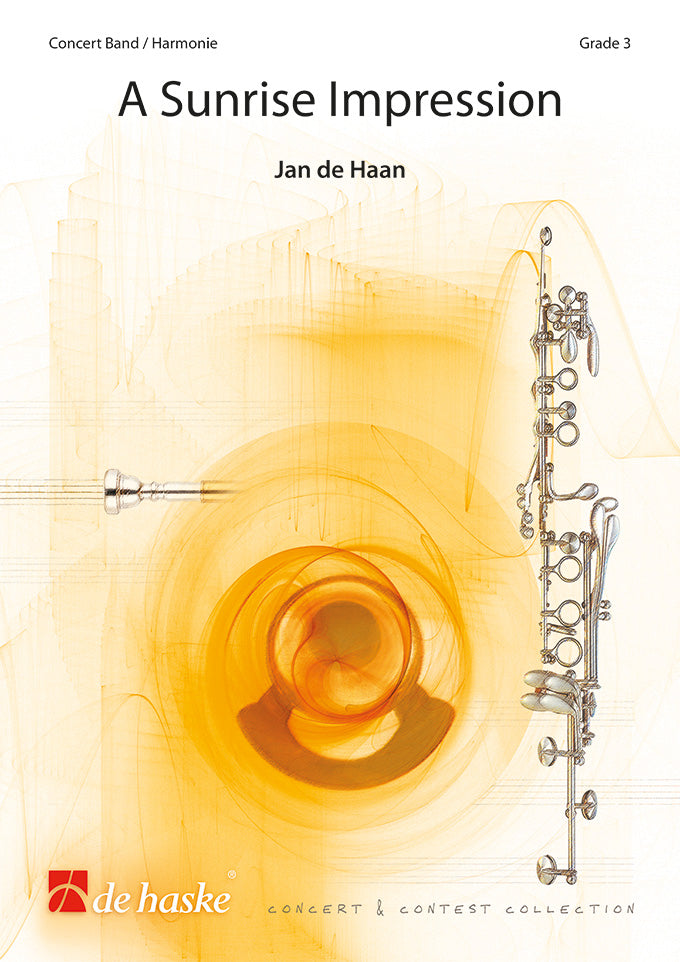 Impression d'un lever de soleil | Jan de Haan | Orchestre d'harmonie | Partition + parties | DHP 0960766-010