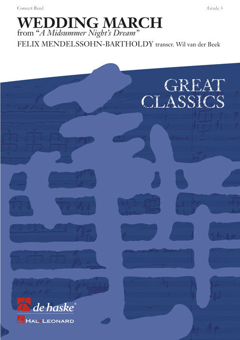 Marche nuptiale | Felix Mendelssohn Bartholdy | Orchestre d'harmonie | Partition + parties