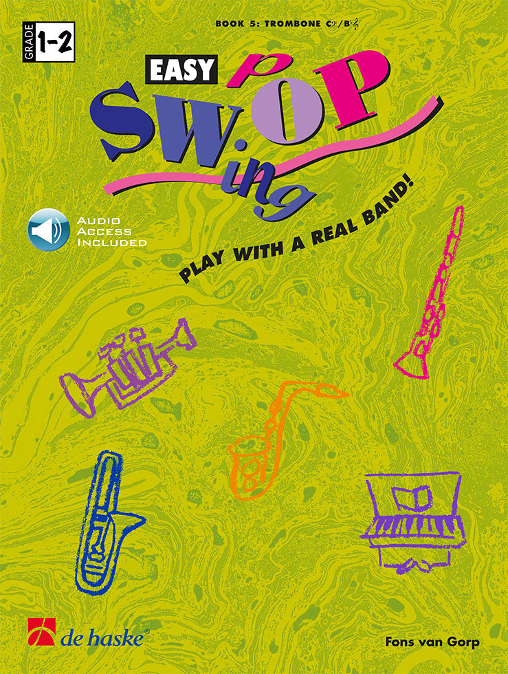 Easy Swop | Fons van Gorp | Trombone | Livre + audio en ligne