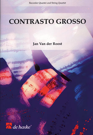 Contrasto Grosso | Jacob de Haan | Orchestre d'accordéons | Partition
