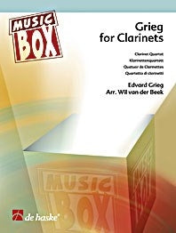 Grieg pour clarinettes | Quatuor de clarinettes