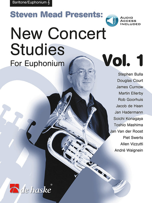 Steven Mead présente : Nouvelles études de concert 1 | Euphonium | Livre + audio en ligne | DHP 0991437-404