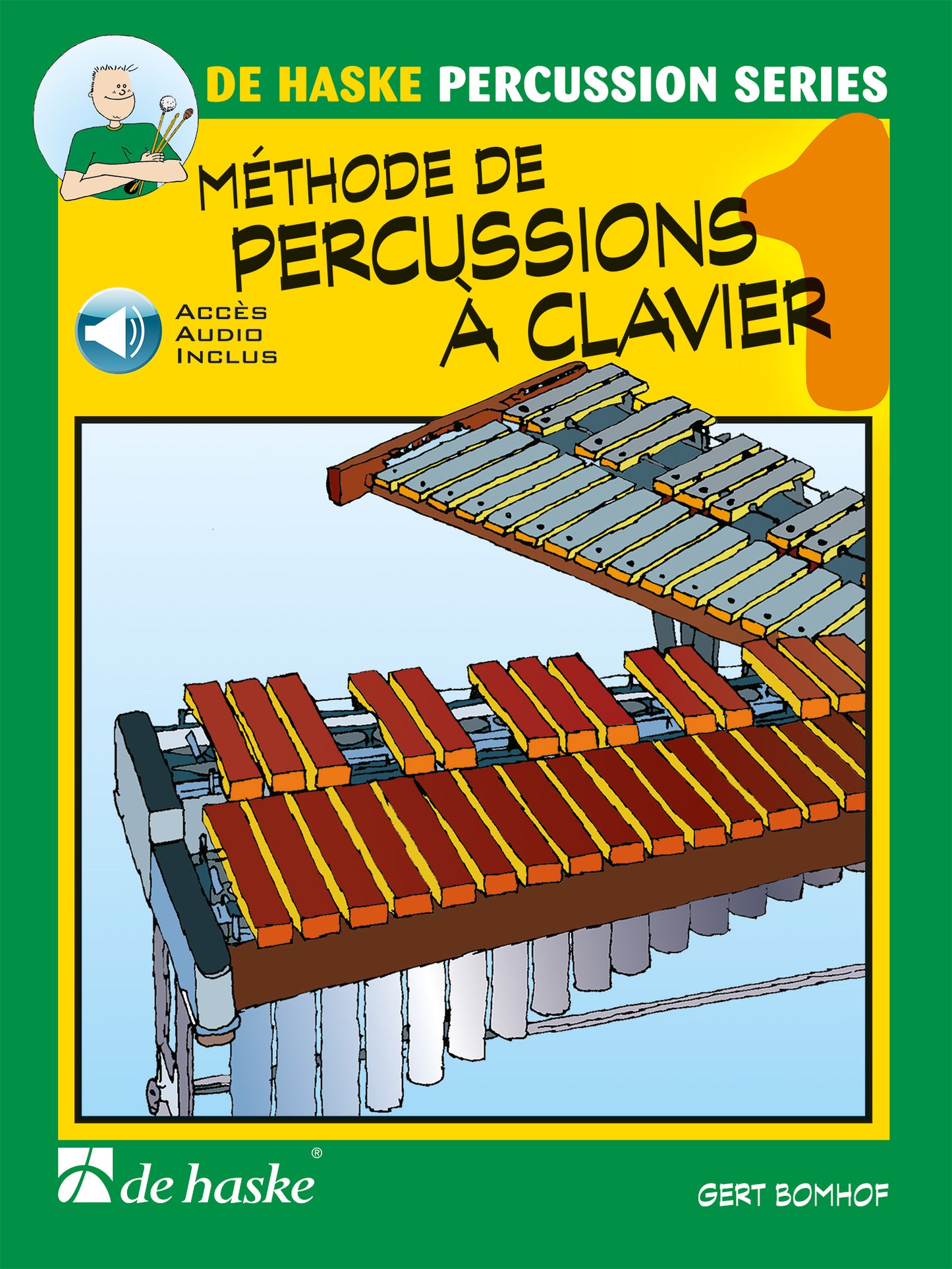 Méthode de Percussions à Clavier 1 | Gert Bomhof