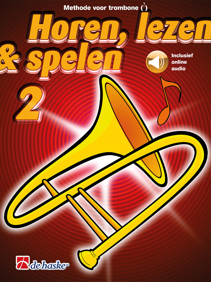 Écouter, Lire & Jouer 2 - Trombone, clé de sol | éd. Jilt Jansma